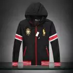 ralph lauren veste en zipper fashionable hoodie lxii noir